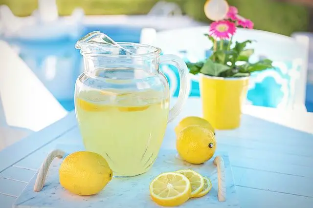 home made lemonade