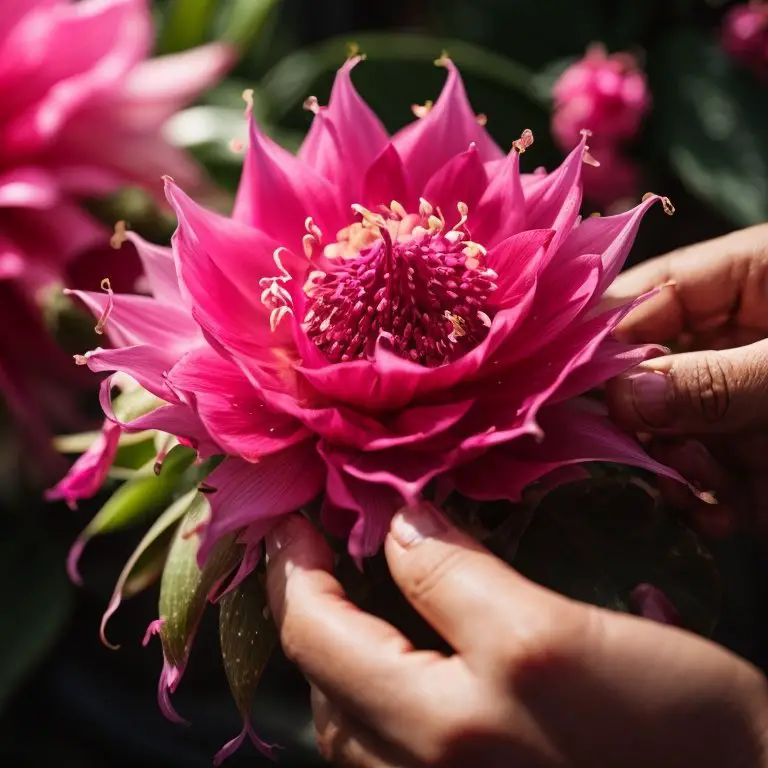 Hand-Pollination Wizardry: Master The Skill Of Pollinating Dragon Fruit By Hand!